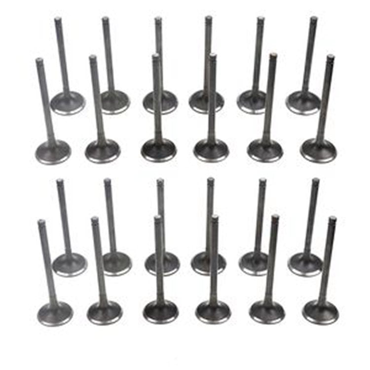 1 Set Intake & Exhaust Valves 37504-40200 37504-03800 for Mitsubishi Engine S6R S12R S16R