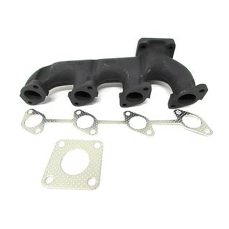 4 Cylinder Exhaust Manifold 16616-12312 With Gasket for Kubota Engine V1505 V1305