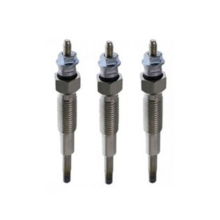 3 Pcs Glow Plug 323271A1 281548A1 for CASE Excavator 15 16 18 31 35 CX15 CX16 CX28 CX31 CX35