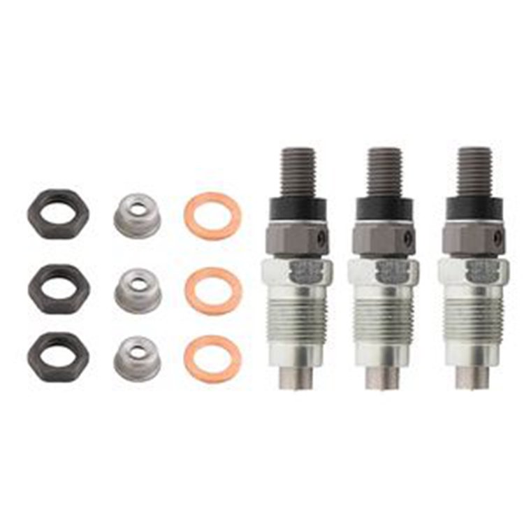 3Pcs Fuel Injector 16419-53900 16419-53905 for Kubota Engine D1503 D1503-T