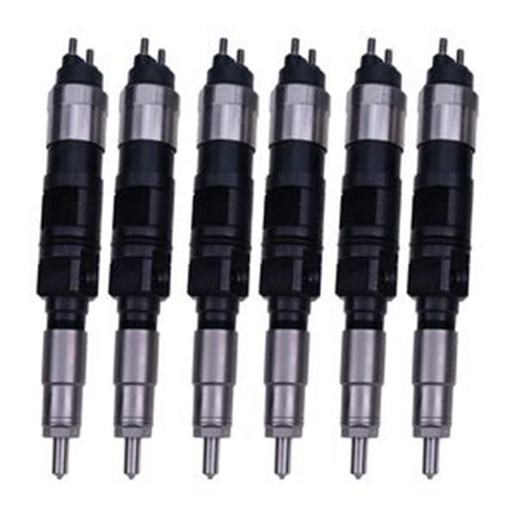 6Pcs Fuel Injector RE520333 RE520240 for John Deere Engine 6.8L 6068 Tractor 6520 6620 7220 7320 7420 7520