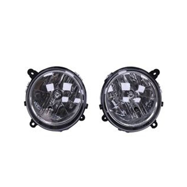 LH & RH Headlight Set with Bulb 5303842AE 5303843AE for 2007-2010 Jeep Compass 2007-2016 Patriot