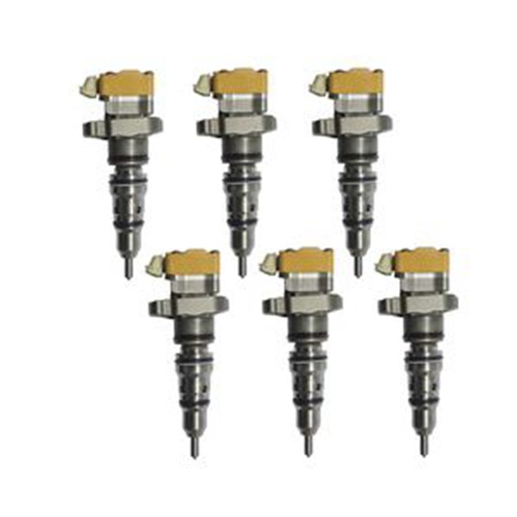 6 Pcs Fuel Injector 141-7837 169-7410 for Caterpillar CAT Engine 3126 3126B 3126E