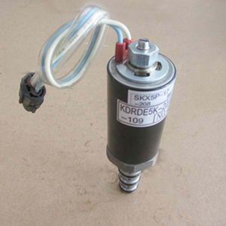 For Case Excavator XCG220 Kawasaki Hydraulic Pump Solenoid Valve SKX5P-17-212A KDRDE5K-20/30C12A-111