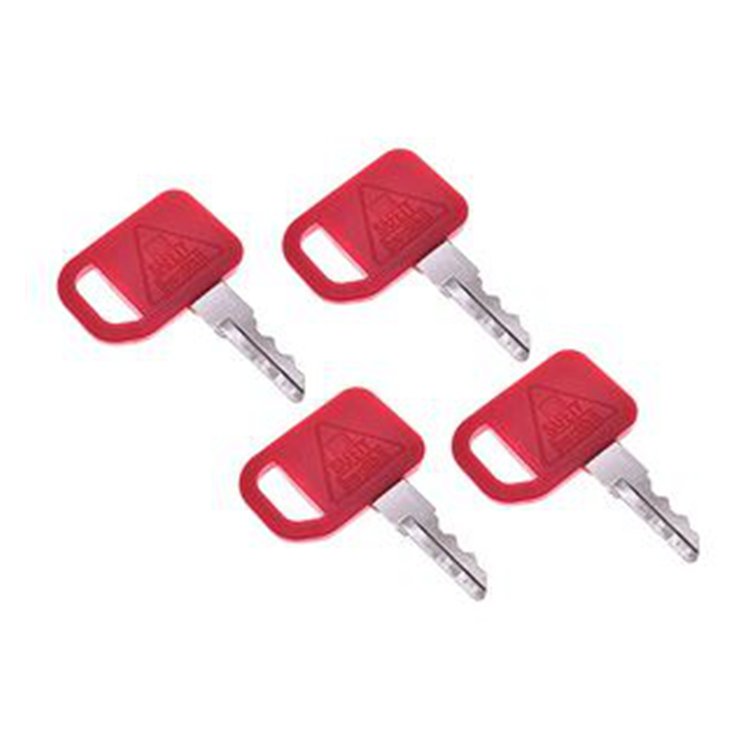 4Pcs Ignition Key T209428 KV13427 AT195302 AT145929 R45361 for John Deere Tractors Loaders Dozers Backhoes