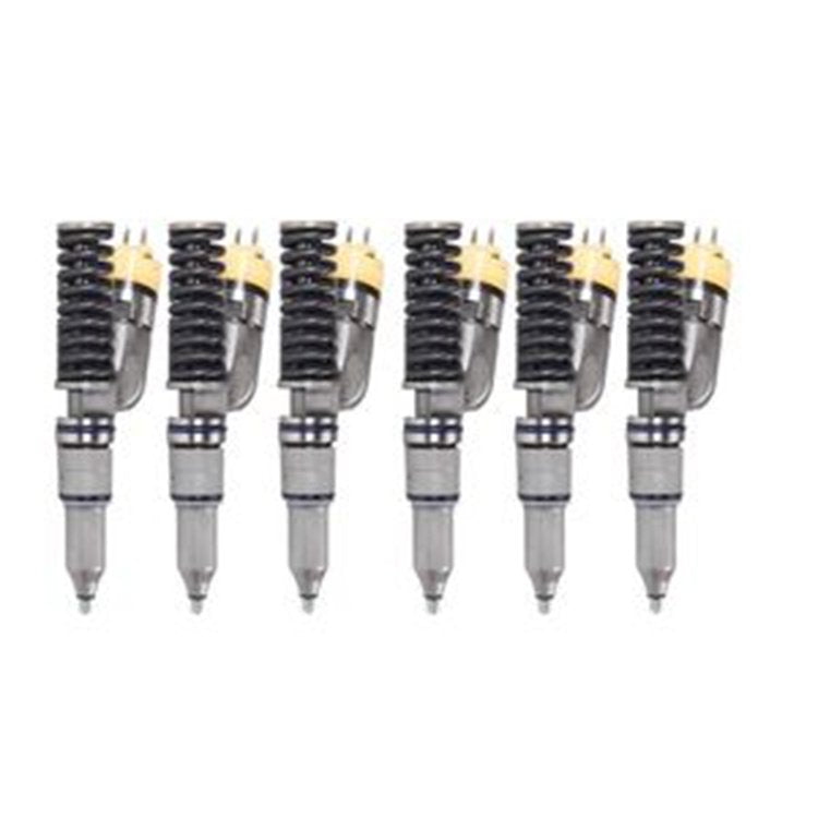 6 Pcs Fuel Injector 10R-2782 118-9027 for Caterpillar CAT Engine 3406E C-15 Loader R2900