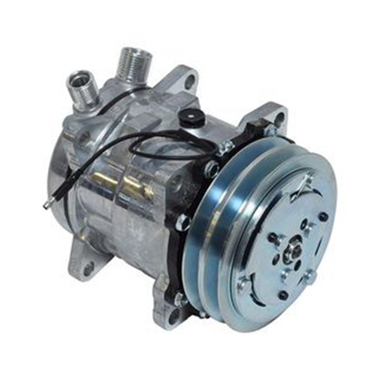 12V Sanden SD5H09 A/C Compressor 345-4547 for Caterpillar CAT 259D 279D 289D 299D 257D 277D 287D 236D 246D