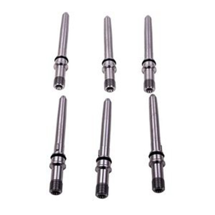 6Pcs Injector Fuel Supply Connector 6754-71-5511 for Komatsu Engine 4D107 6D107 6D114 6D140 Excavator PC200-8 PC210-10 PC220-8