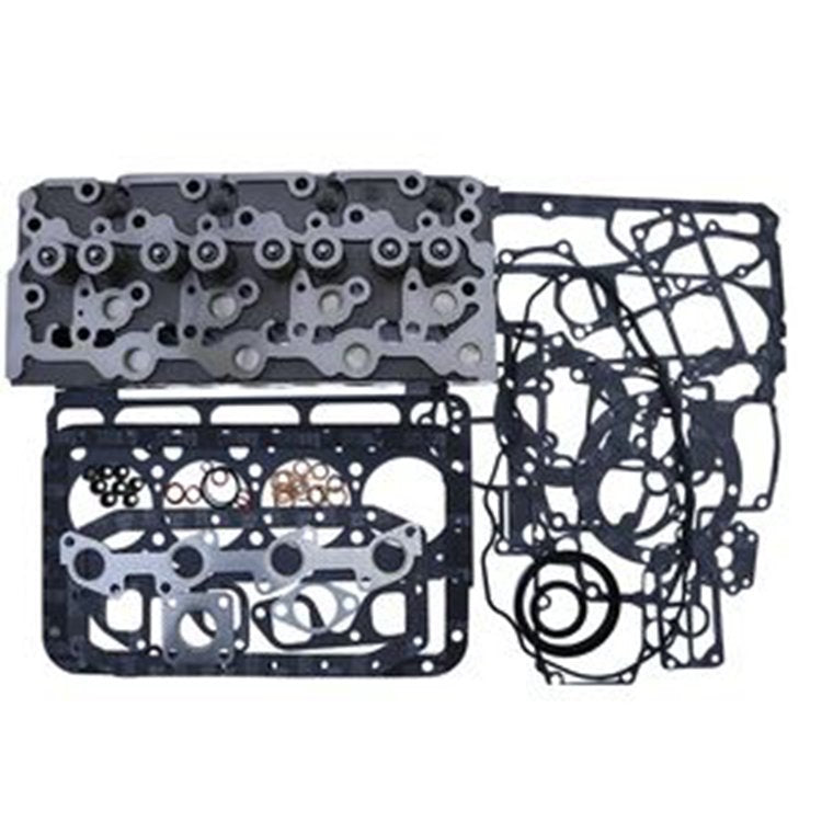 For Kubota Engine V2003 Complete Cylinder Head V2003 In-Direct Injection with Full Gasket Set