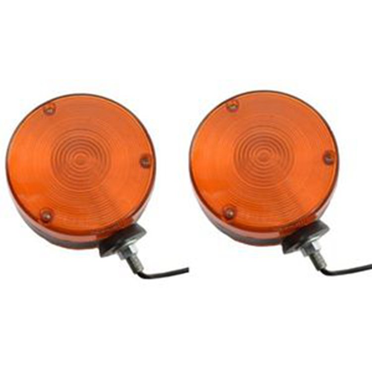 2Pcs Turn Signal Light Lamp Amber 32530-33610 for Kubota M5000 MX4700 MX5100 M-110 M-120 M105 M108