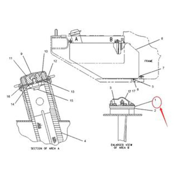 Sender 9X-0265 for Caterpillar CAT IT28F Integrated Toolcarrier 3116 Engine