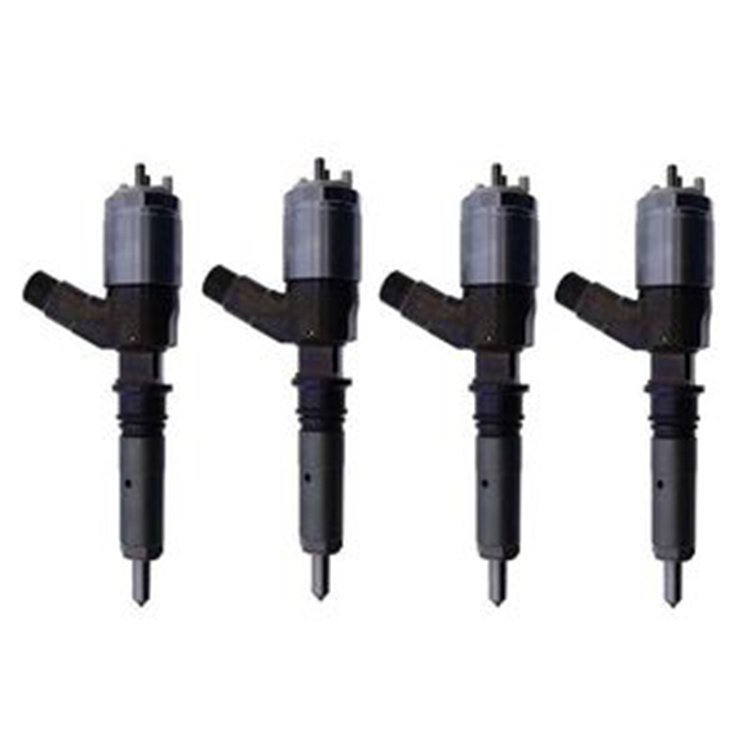 4 Pcs Fuel Injector 326-4756 for Caterpillar CAT Engine C4.2 Excavator 311D LRR 312D 313D 314D CR 314D LCR