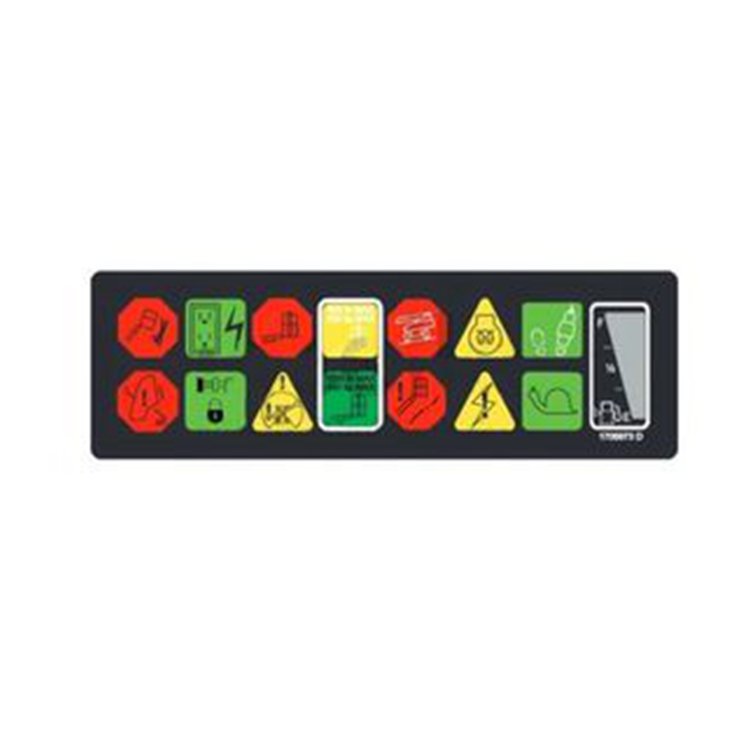 Control Panel Decal 1705973 for JLG Boom Lift 1100SJP 1200SJP 1350SJP 1500SJ 1850SJ 1250AJP 340AJ