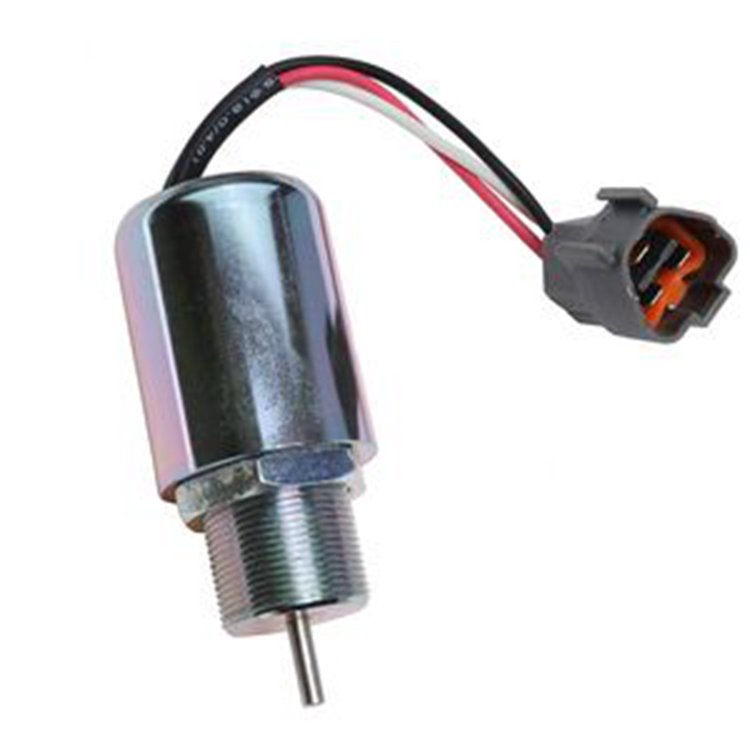 Fuel Shut Off Solenoid for Volvo Excavator EC15B EC25B EC13B EC35 EC30