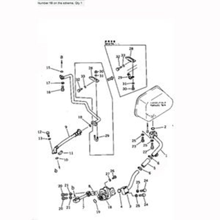 For Komatsu Dump Truck HD785-1 HD785-2 Hydraulic Pump 705-12-44010