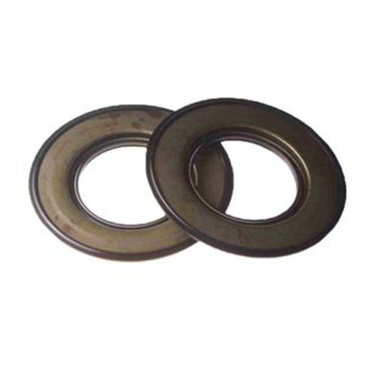 2 Pcs Rear Oil Seal 156-6973 for Caterpillar CAT Compactor CB-214D CB-214E CB-22 CB-334D CB-334E CB-335D CB-34 Engine C2.2