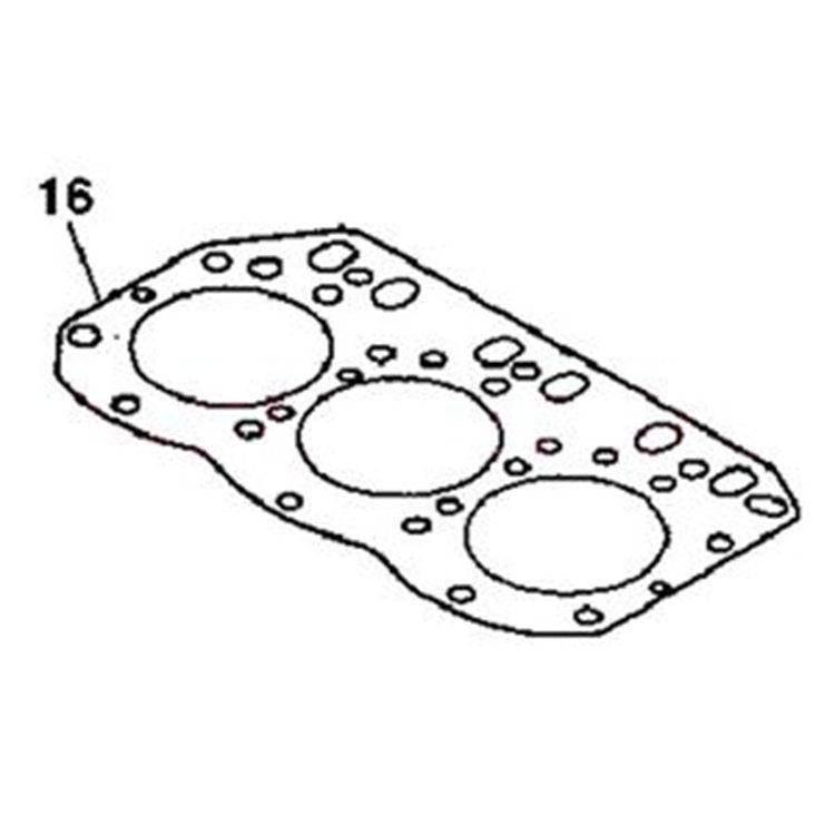 Cylinder Head Gasket M806811 for John Deere 27D 35D 35G 4475 4410 3320 2720