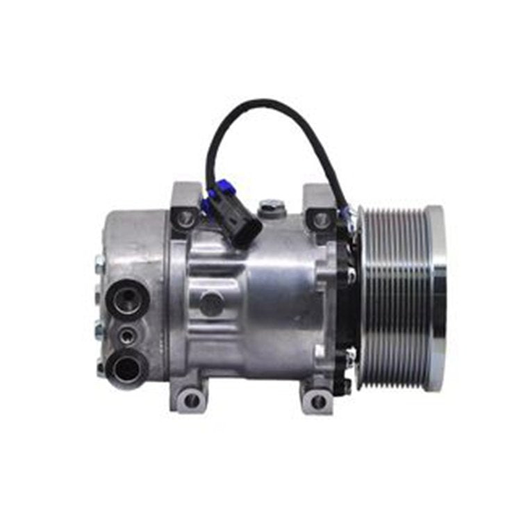 12V Sanden SD7H15 A/C Compressor 4078 4370 F696003151 for Peterbilt 388 Truck 2008-2010