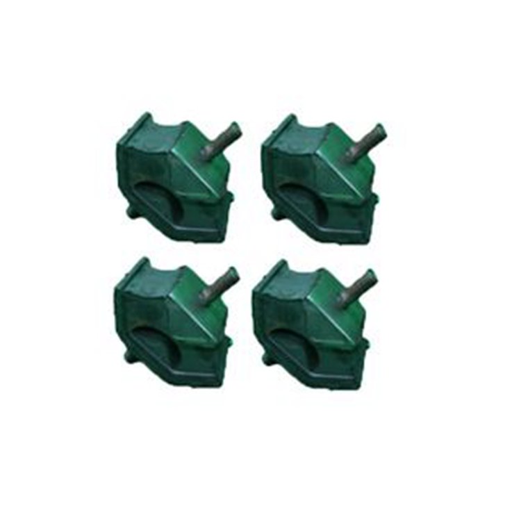 4 Pcs Mounting Rubber Cushion 6638529 for Bobcat Excavator 100 116