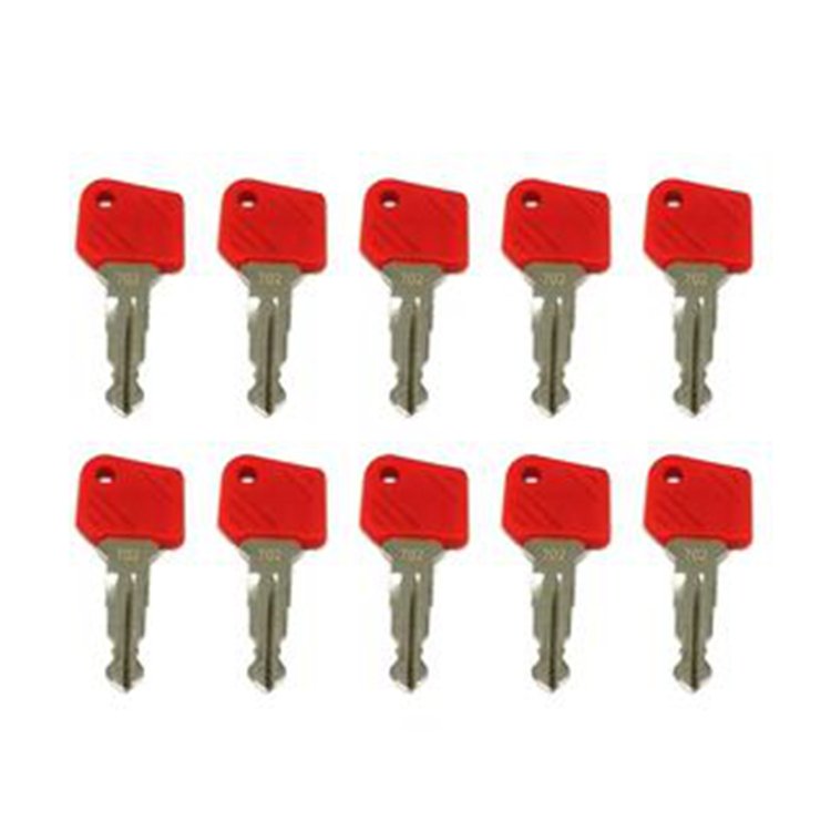 Red Electric Stapler Ignition Key 702 26906870 for Jungheinrich Forklift EFG110 EFG216KN EFG320N