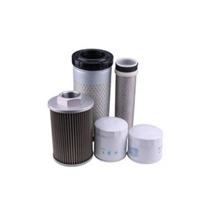 Filter Kit RD158-42270 RD158-42280 HH164-32430 RD411-62210 RD159-51020 for Kubota Mini Excavator KX040-4