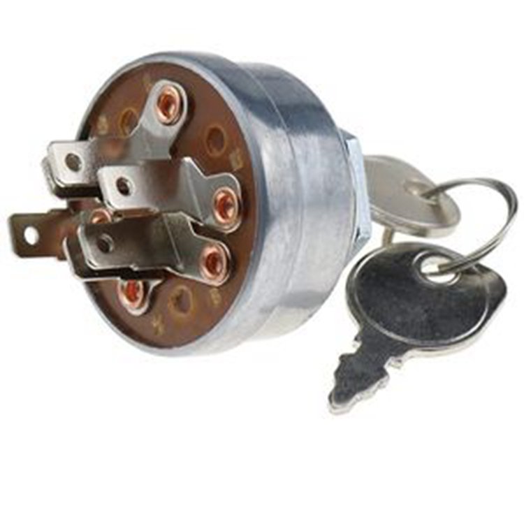 Starter Ignition Switch with 2 Keys MU092377 430-161 33-392 97645 for Murray Oregon Briggs & Stratton 5411H 5412H