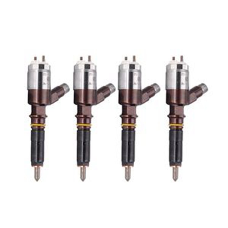 4 Pcs Fuel Injector 10R-7666 266-4489 282-0470 276-8270 for Caterpillar CAT Engine C4.4