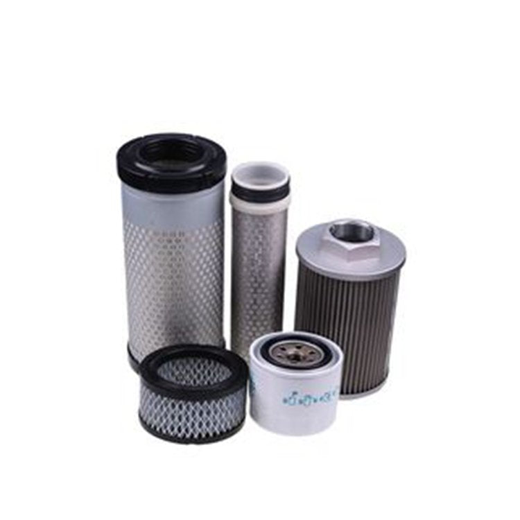 Filter Kit RD158-42270 RD158-42280 HH164-32430 RD411-62210 RD159-51020 for Kubota Excavator KX040-4