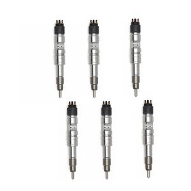 6PCS Injector 0445120391 for Bosch