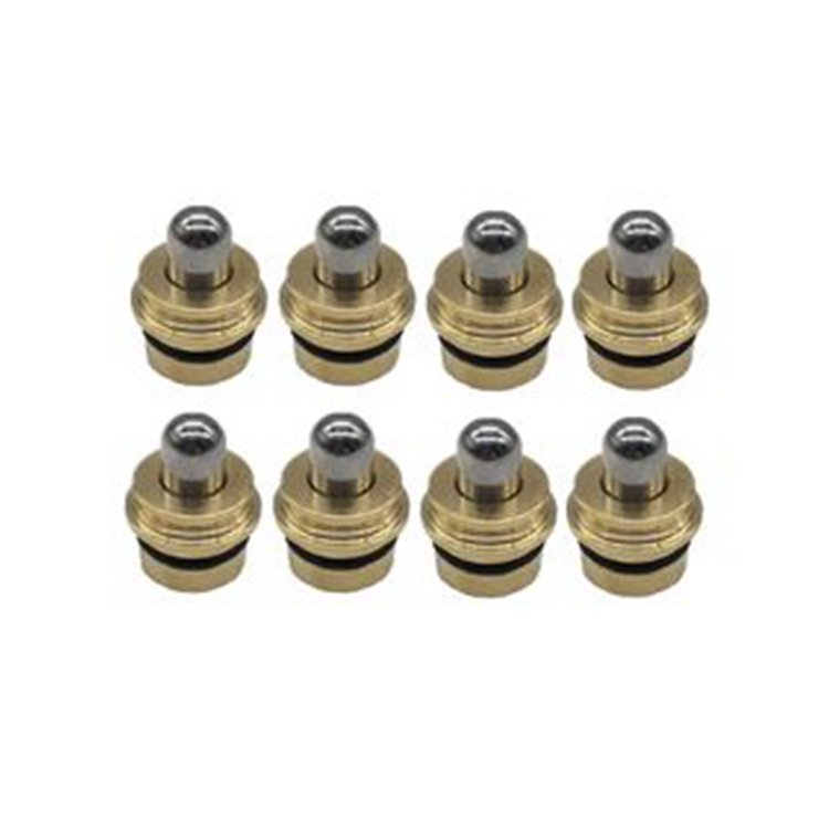 8 Pcs Pilot Valve Pusher 198-1076 for Caterpillar CAT Excavator 216B3 226B 236B 242B 247B 252B 268B 287B