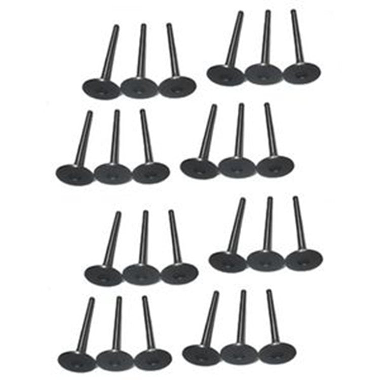 1 Set Intake & Exhaust Valves for Mitsubishi S6B-TA Engine Caterpillar CAT E650 Excavator