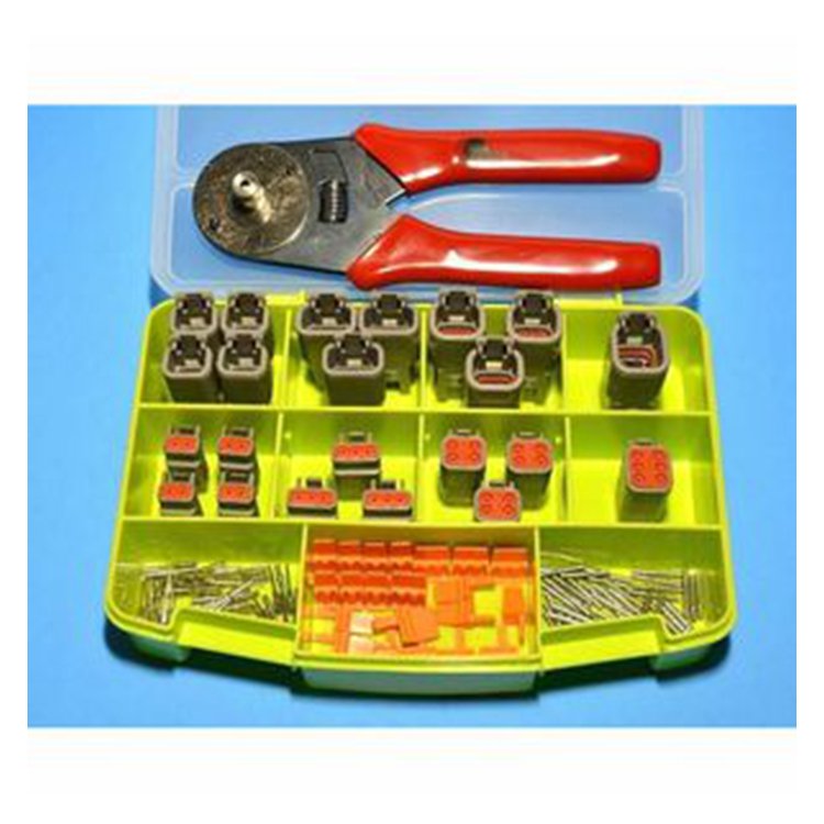 116 Pcs Deutsch DTM Connector Starter Kit & Crimper