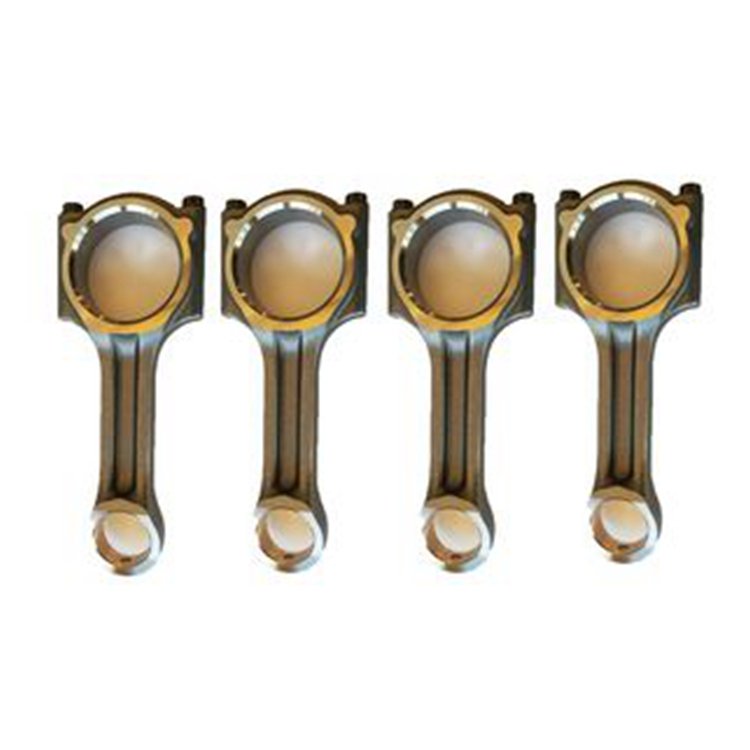 4 Pcs Connecting Rod 7256974 for Bobcat Doosan Engine D34