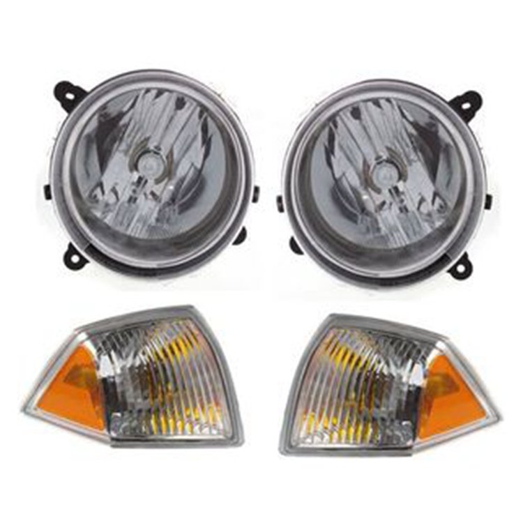 Auto Light Kit Driver and Passenger Side LH & RH 5303842AE 5303843AE 68000683AB 68000682AB for Jeep Compass 2007-2010