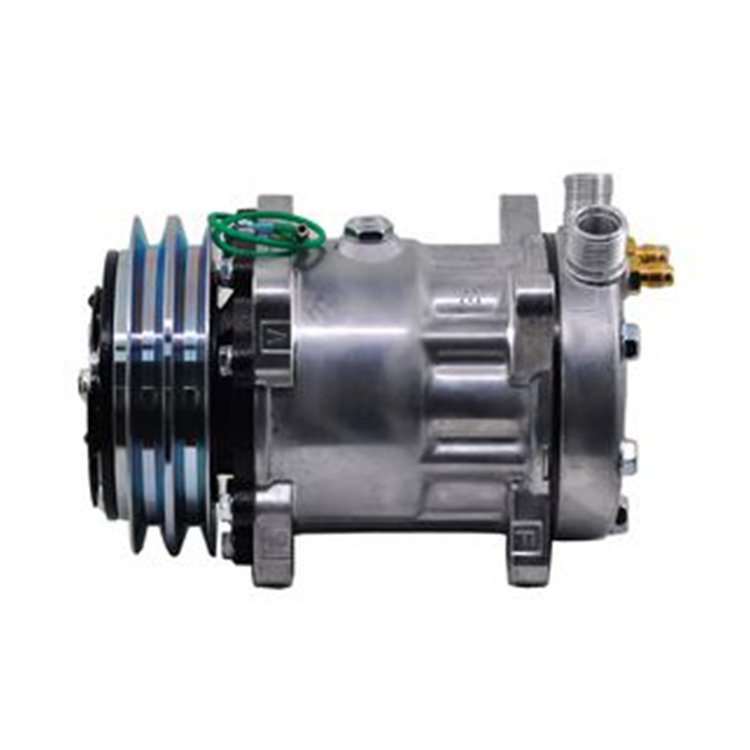 24V Sanden SD7H15 A/C Compressor 1433064H91 for Komatsu Motor Grader GD750A-1 GD650A-2B GD530A-2A GD670A-2A 870B 830