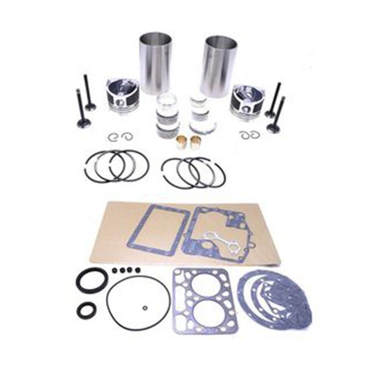 Overhaul Rebuild Kits with Liners for Kubota Z751 Engine L175 L185 L1501 L1500 Tractor