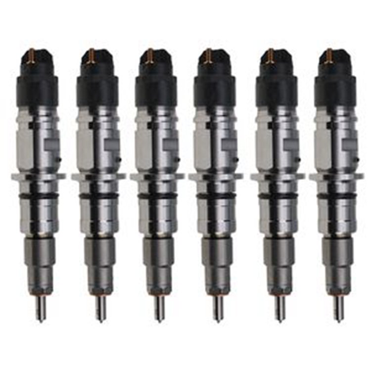 6 PCS Fuel Injector 0986435573 4983514 for Cummins Engine 6.7L