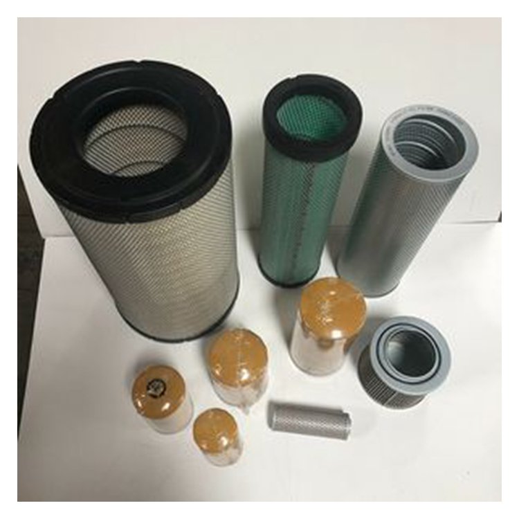 Filter Kit for Isuzu Engine 6SD1 Hitachi Excavator EX300-2 EX300-3