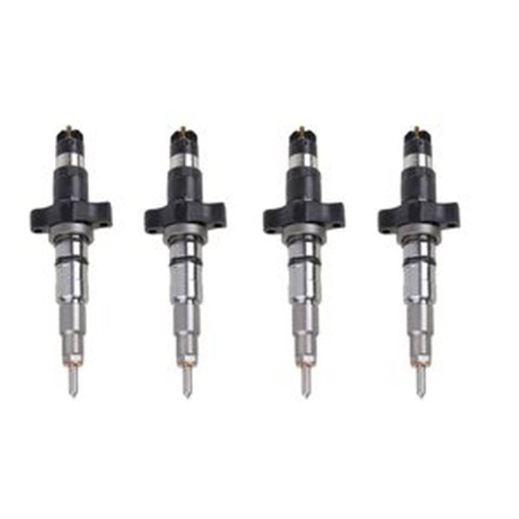 4 Pcs Bosch Fuel Injector 0445120278 400903-00045 for Doosan Daewoo Excavator