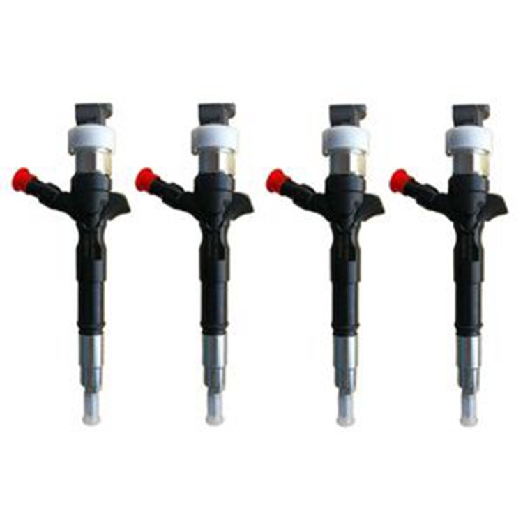 4 PCS Fuel Injector 23670-39096 095000-5660 for Toyota Engine 2KD 2KD-FTV