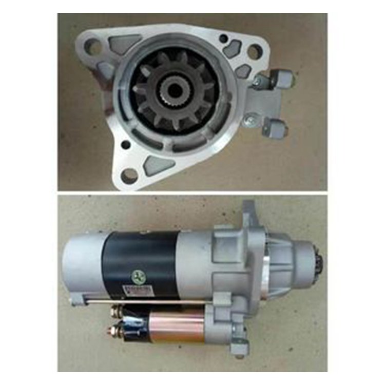 For Kato Excavator HD1403 Mitsubishi 6D24 Starter Motor 24V 11 teeth M9T60171