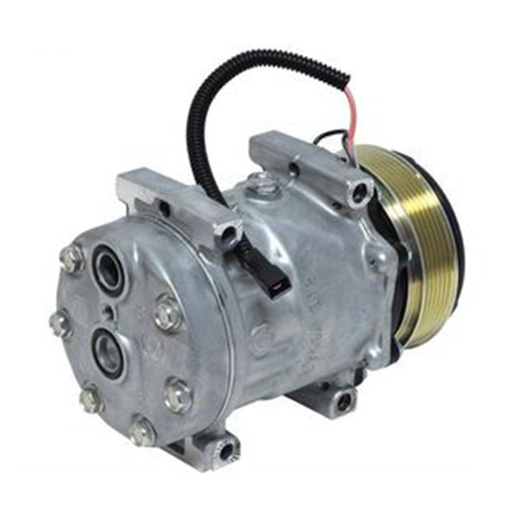 Sanden SD7H15 A/C Compressor 4281803M1 for Massey Ferguson Tractor 5435 7465 6475 6485 6480 5425 6490 6465 7475