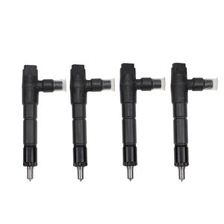 4Pcs Fuel Injector 729907-53100 for Yanmar 4TNV98 4TNV98T Engine