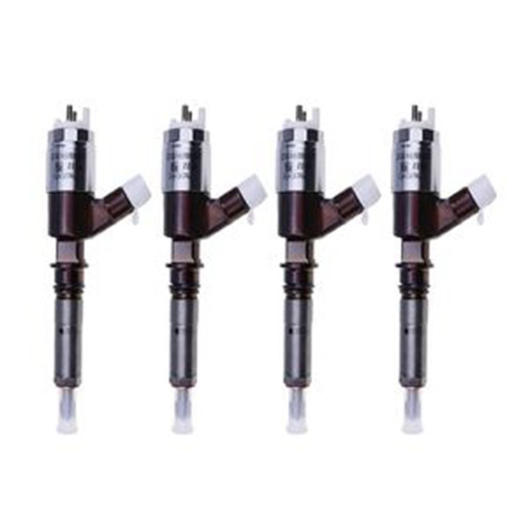 4 Pcs Fuel Injector 10R-7671 for Caterpillar CAT Engine C4.4 Tractor D3K LGP D4K LGP D5K LGP D3K XL