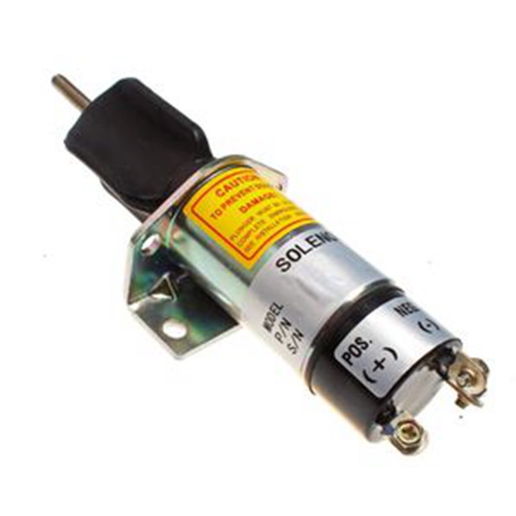 3 Terminals Shut Off Solenoid Valve SA-51571-14 SA-5171-12 1502-12C3U1B1S1A for Yanmar Kubota Bobcat Diesel Engine