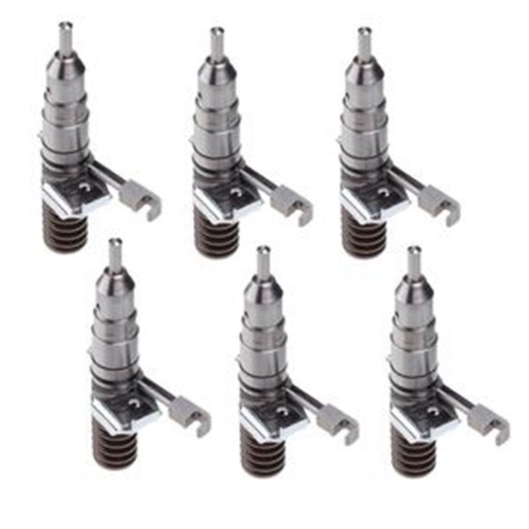 6 Pcs Fuel Injector 127-8209 0R-8483 for Caterpillar CAT Engine 3116 Loader 918F 928F 935B