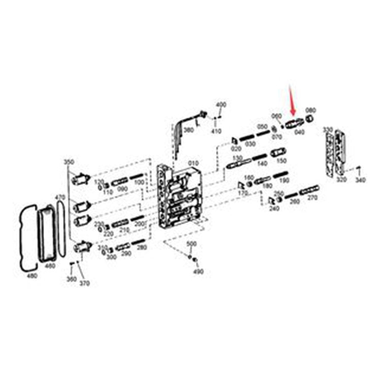 Valve Core 4620306245 for ZF Transmission Gearbox 4WG180 4WG200