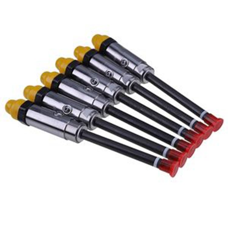 6 Pcs Fuel Injector 0R-3418 for Caterpillar CAT Engine 3306 3306B Excavator 215 219 225 229 235 E240 E300