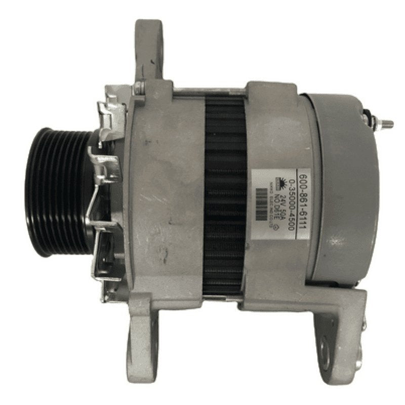 Alternator 600-861-6111 For Komatsu Saa4D107E Saa6D114E Saa6D107E Saa6D102E Wa430-6 Wa380-6