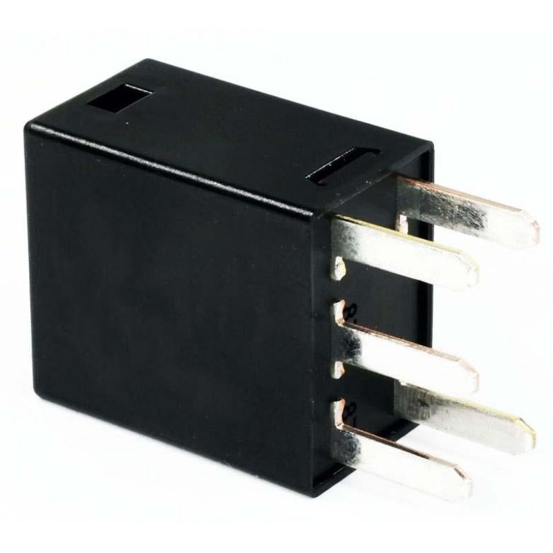 Black Relay 7219044 5 Pins 10A Compatible With Bobcat S770 S850 T450 T550